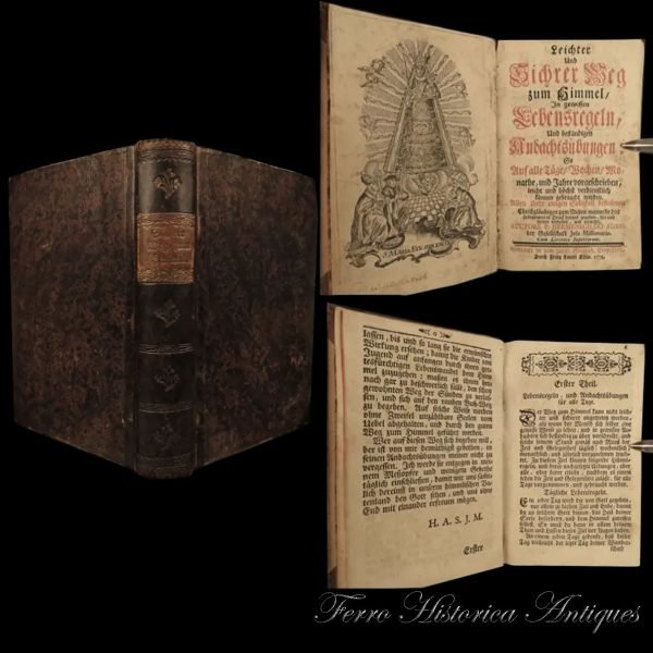 book12 - 1773 Occult Possessed Holy Water Witches German Catholic Way to Heaven book12 - 1773 Occult Possessed Holy Water Witches German Catholic Way to Heaven