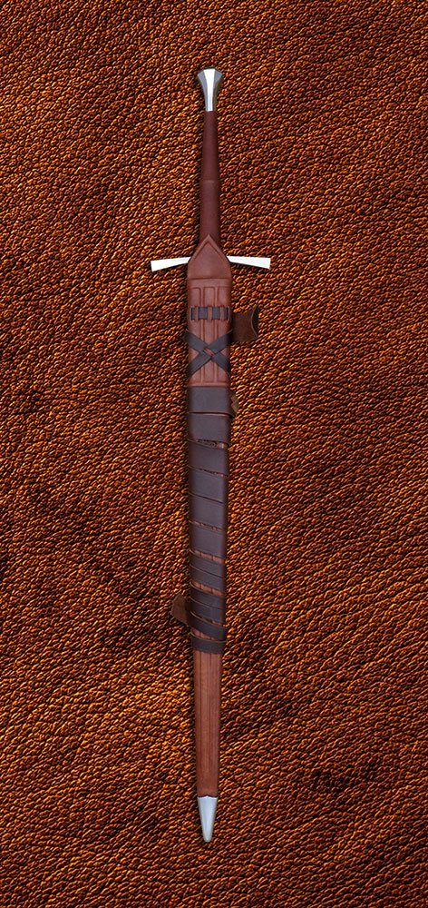 Alternative view of 15th Century Hand and a Half sword (#1537)