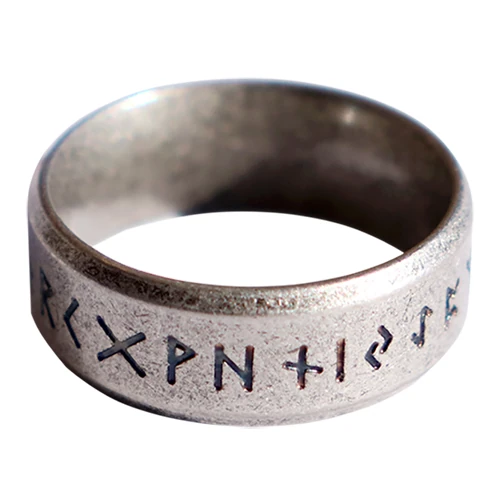 Viking Warrior Runes Ring (4045)